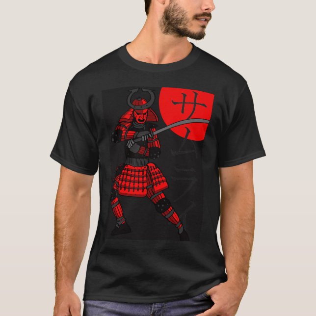 Der erste Samurai T-Shirt (Vorderseite)