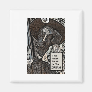 Der erste Schritt Magnet