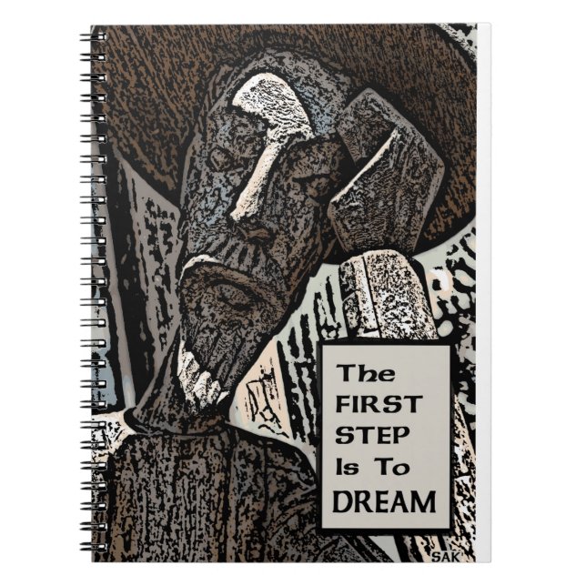 Der erste Schritt Notizblock (Vorderseite)