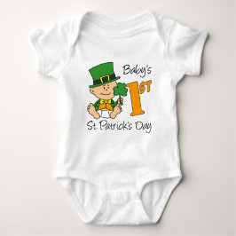 Der erste St. Patricks-Tag des Babys Baby Strampler