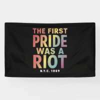 Der erste Stolz war ein Riot LGBT Gay Ally Rainbow