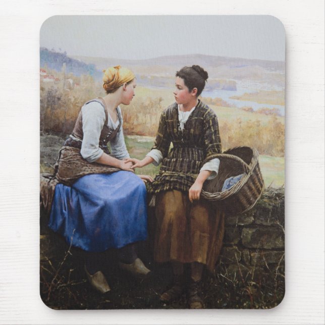 Der erste Trauer (Beileid in Bereavement) Mousepad (Vorne)