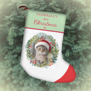 Der erste Weihnachtskranz des Hauses Kleiner Weihnachtsstrumpf