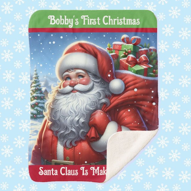 Der erste Weihnachtsmann-Individuelle Name des Kin Sherpadecke (Von Creator hochgeladen)