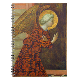 Der Erzengel Gabriel, C. 1430 (Tempera auf Platte) Notizblock