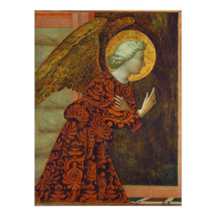 Der Erzengel Gabriel, C. 1430 (Tempera auf Platte) Poster
