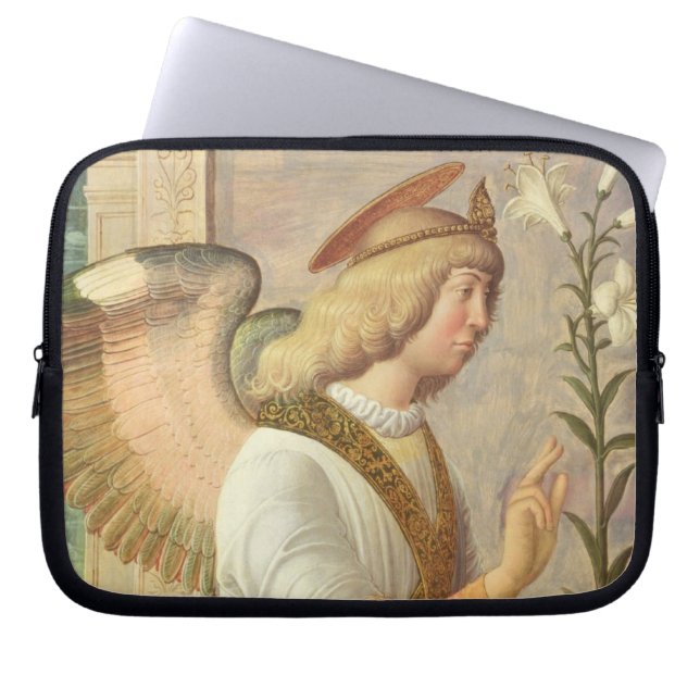 Der Erzengel Gabriel (Platte) Laptopschutzhülle (Vorderseite)