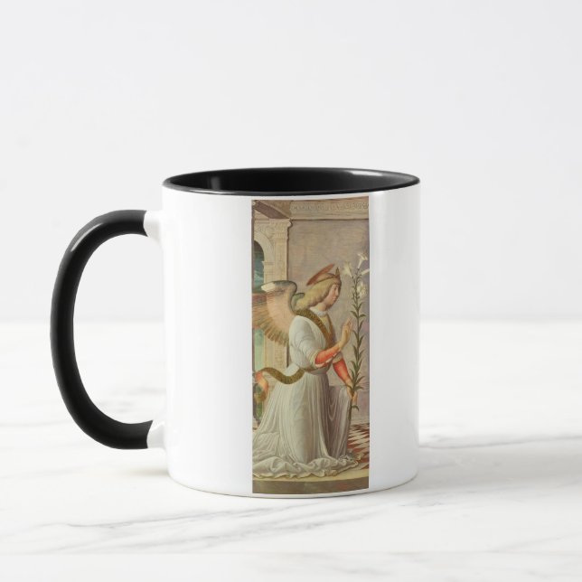 Der Erzengel Gabriel (Platte) Tasse (Links)