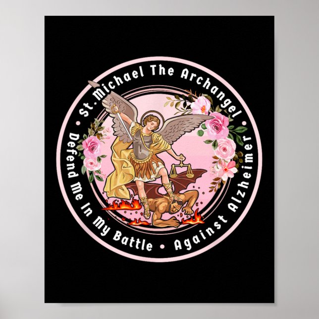 Der Erzengel hilft mir gegen Heimerhe Poster (Vorne)
