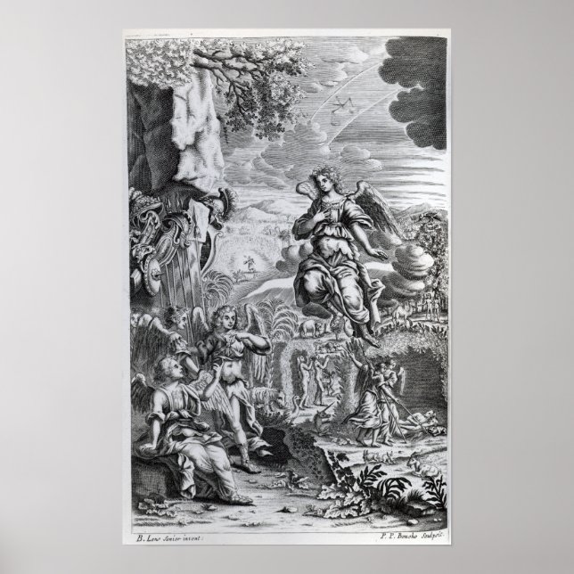 Der Erzengel Uriel informiert Gabriel Poster (Vorne)