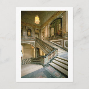 Der Escalier de la Reine (Königstreppe) 1680 Postkarte