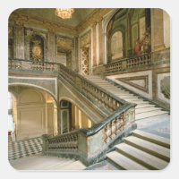 Der Escalier de la Reine (Königstreppe) 1680