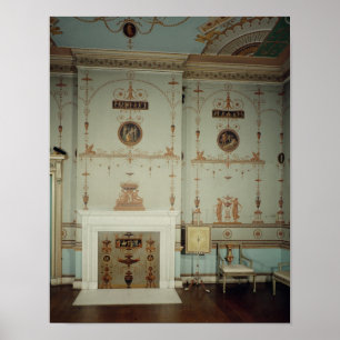 Der Etruscan Raum, Osterley Park, Middlesex Poster