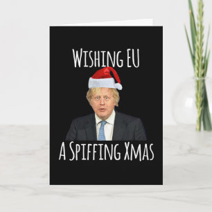 Der EU ein großartiges Weihnachtsfest wünschend Bo Karte