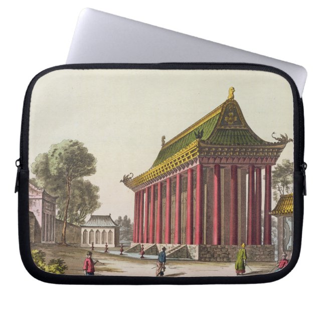 Der "europäische Palast" bei Yuen-Ming-Yuan, Laptopschutzhülle (Vorderseite)