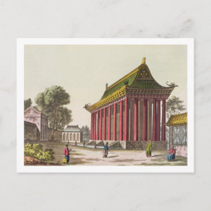 Der "Europäische Palast" in Yuen-Ming-Yuan, Illust Postkarte