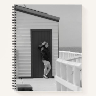 Der ewige Denker, verloren in Gedanken - Notebook Notizbuch