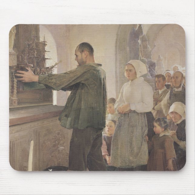 Der ex Voto, 1898 Mousepad (Vorne)