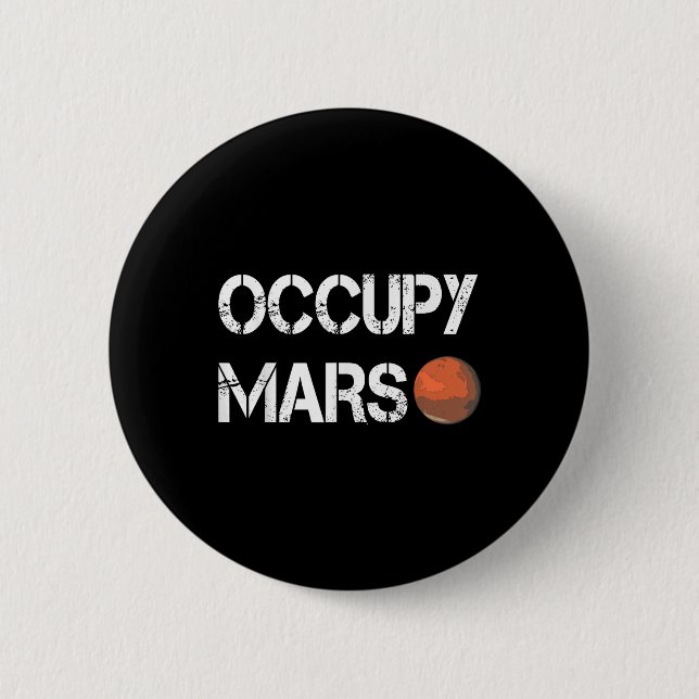 Der Explorer besetzt den Mars-Raum Button (Vorderseite)