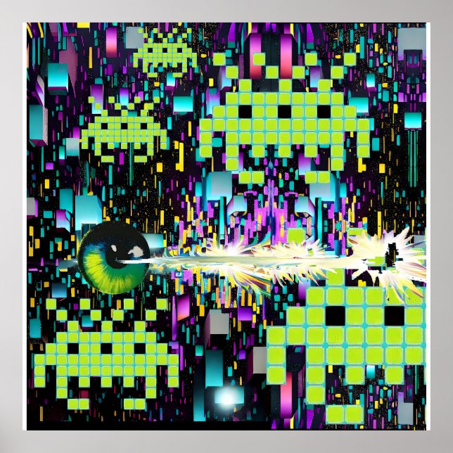 Der Eyeballkrieg von 2025 Poster (Vorne)