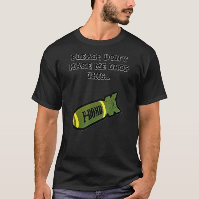 Der F Bomber 3, der Bomben abwirft T-Shirt (Vorderseite)
