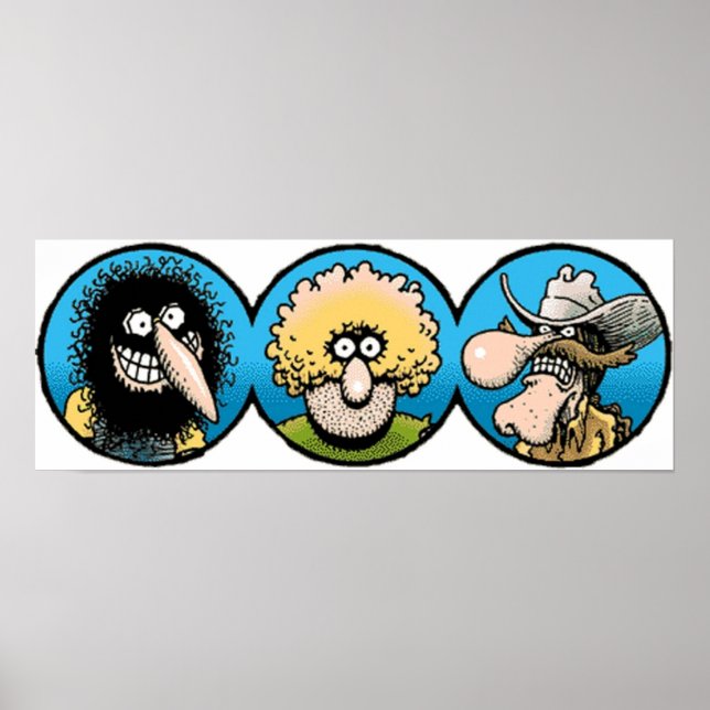 der fabelhafte Cartoon der zornigen Brüder Poster (Vorne)