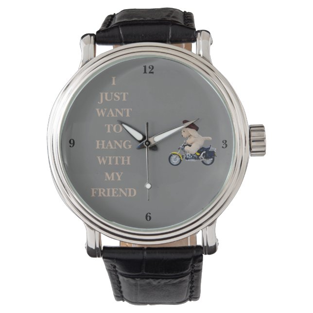 Der Fahrer - Armbanduhr (Vorderseite)