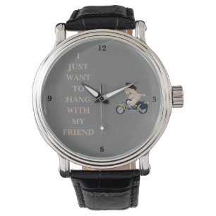 Der Fahrradfahrer - Armbanduhr