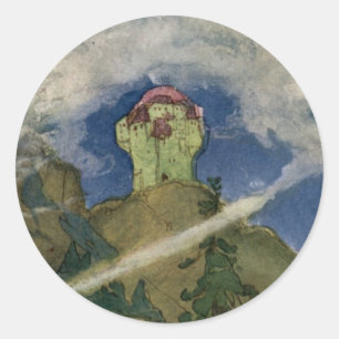 Der Fairies-Aufkleber Runder Aufkleber