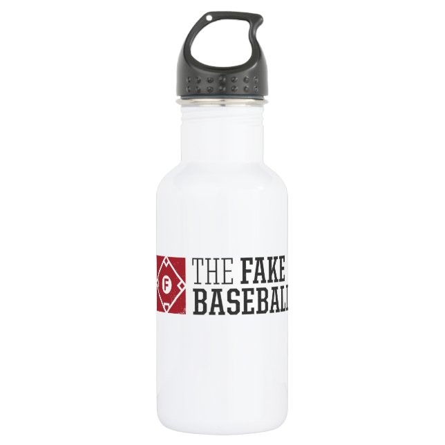 Der Fake-Baseball Edelstahlflasche (Vorderseite)