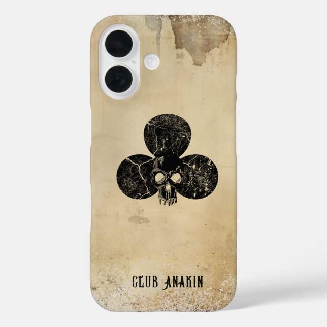 Der Fall Ace of Spades Case-Mate für iPhone 16 Hülle (Rückseite)