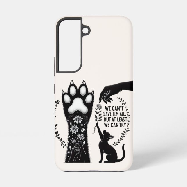 Der Fall Cats Samsung gerettet Galaxy Hülle (Rückseite)