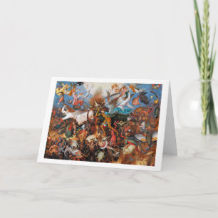 Der Fall der Engel der Rebellen, Pieter Bruegel Karte