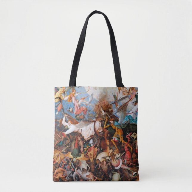 Der Fall der Engel der Rebellen, Pieter Bruegel Tasche (Vorderseite)