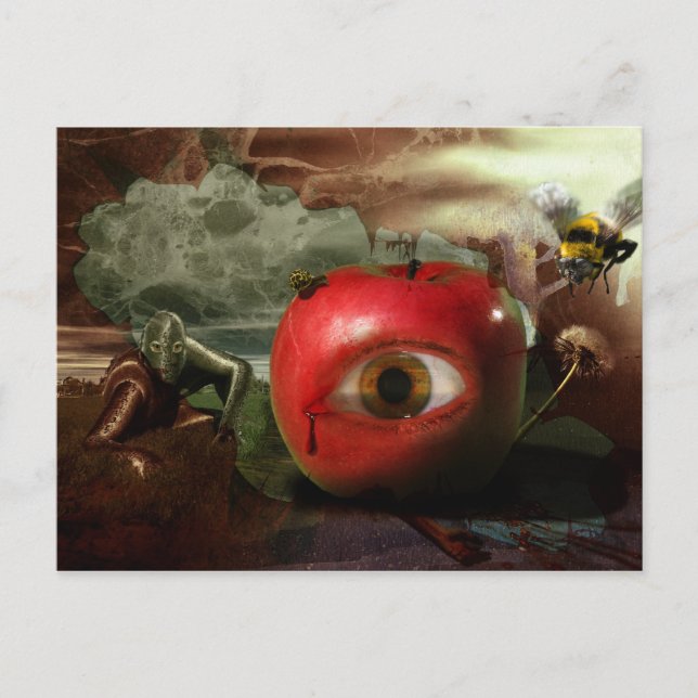 Der Fall der Postkarte von Eden (Vorderseite)