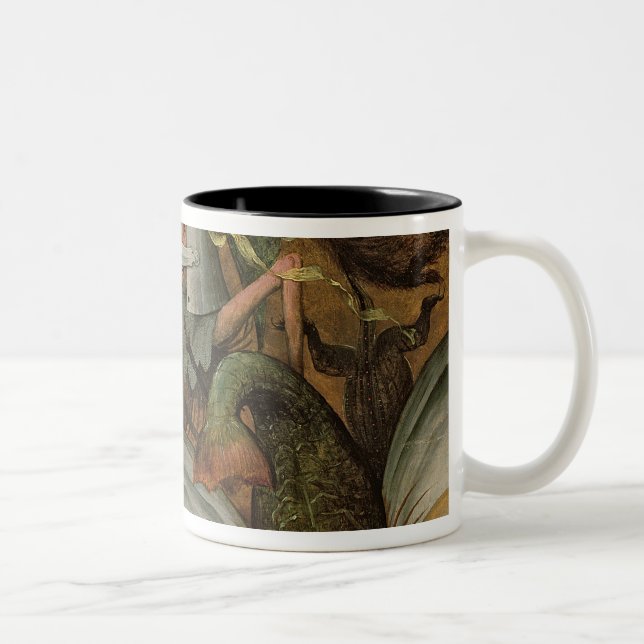 Der Fall der Rebellenengel, 1562 Zweifarbige Tasse (Rechts)