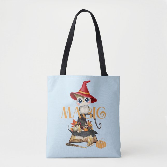 Der Fall der Zauberhexe erscheint als Personalisie Tasche (Vorderseite)