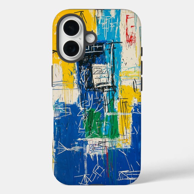 Der Fall des konkreten Mini-Telefons iPhone 16 Hülle (Rückseite)