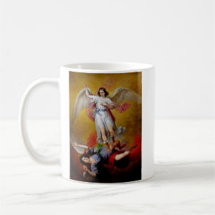 Der Fall des Luzifer von Antonio Maria Esquivel Kaffeetasse