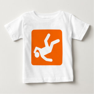 Der Fall des Menschen - Baby T-shirt