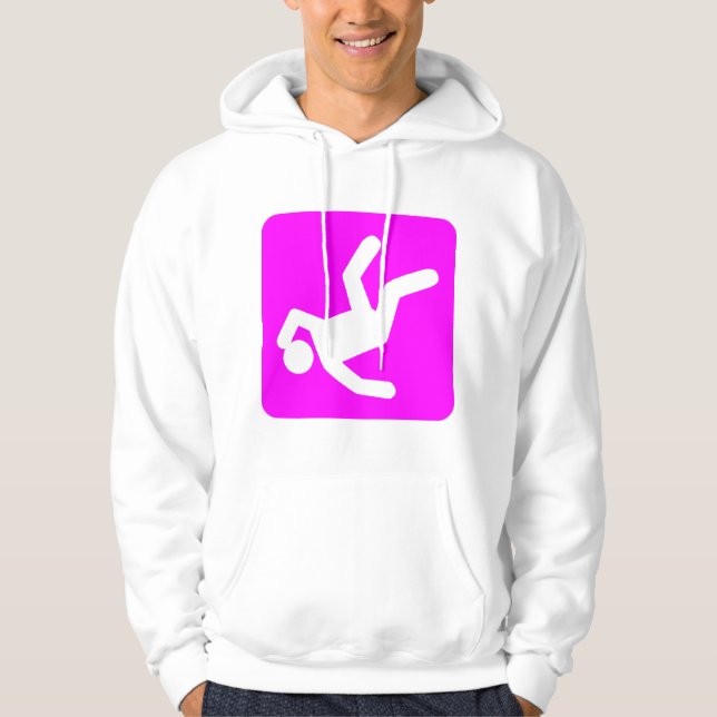 Der Fall des Menschen - Hoodie (Vorderseite)