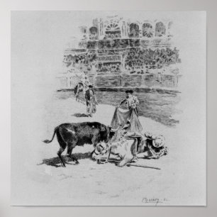 Der Fall eines Picadors Poster