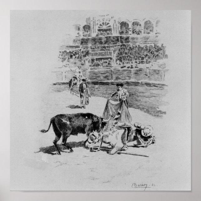 Der Fall eines Picadors Poster (Vorne)