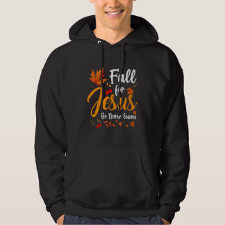 Der Fall für Jesus Verlasse nie Herbstkostüm Jesu Hoodie