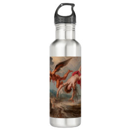 Der Fall Ikarus (von Jakob Peter Gowy) Edelstahlflasche