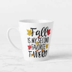 Der Fall ist mein zweiter Favorit für F-Word Milchtasse