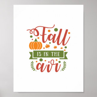 Der Fall liegt in der Luft Poster