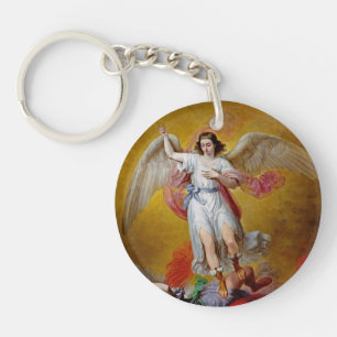 Der Fall Lucifers durch Antonio Maria Esquivel Schlüsselanhänger