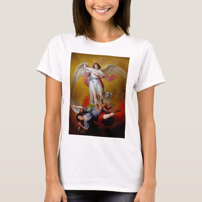 Der Fall Lucifers durch Antonio Maria Esquivel T-Shirt (Vorderseite)