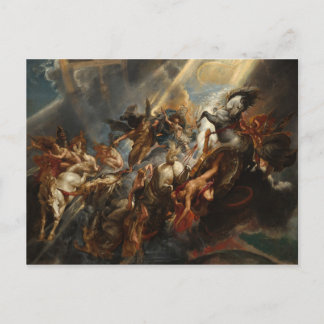 Der Fall Phaetons durch Peter Paul Rubens (1605) Postkarte
